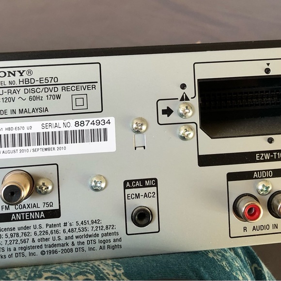 Sony HBD-E570 1000 Watt 3D Blu-ray/DVD Player *No Remote* Tested ✅ - Picture 7 of 8